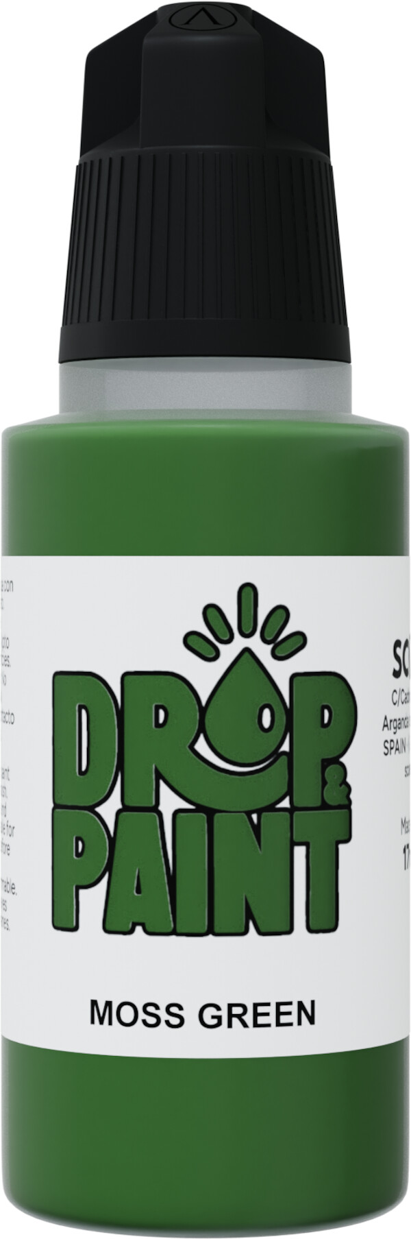 Drop Paint - Moss Green