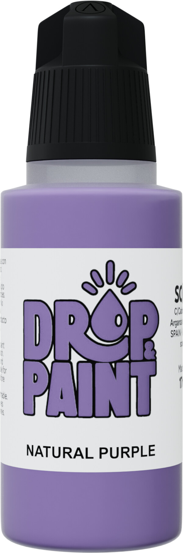 Drop Paint - Natural Purple