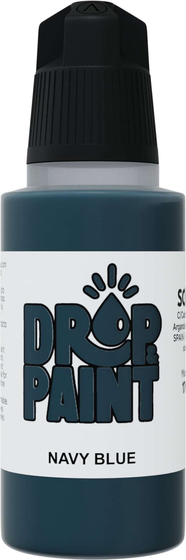 Drop Paint - Navy Blue