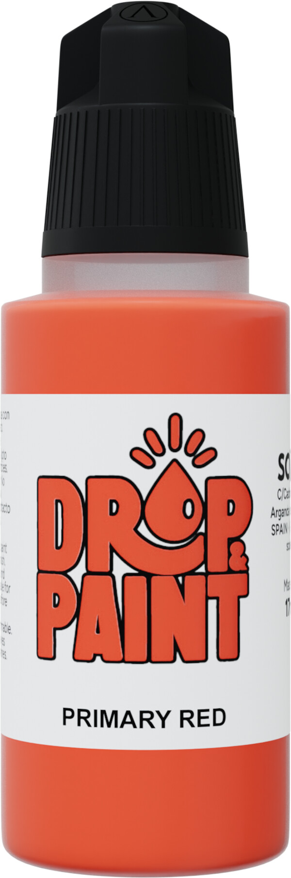 Drop Paint - Primary Red