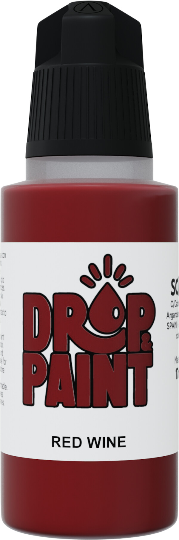 Drop Paint - Red Wine