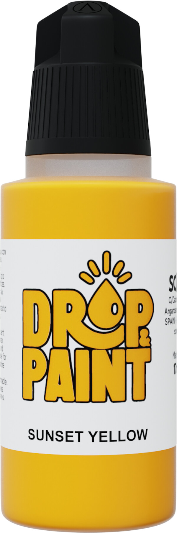 Drop Paint - Sunset Yellow