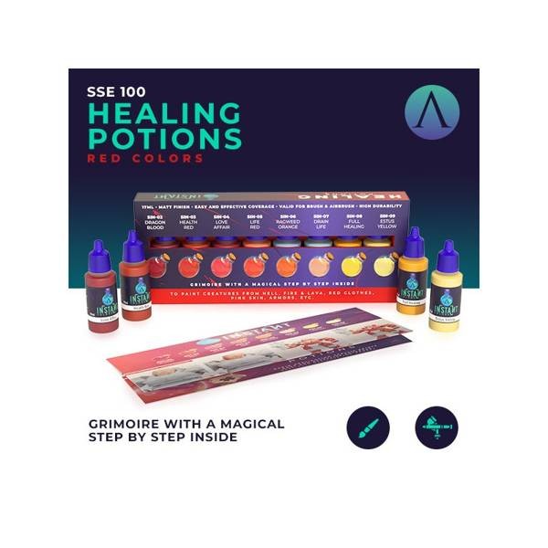 Instant - Healing Potions Paint Set