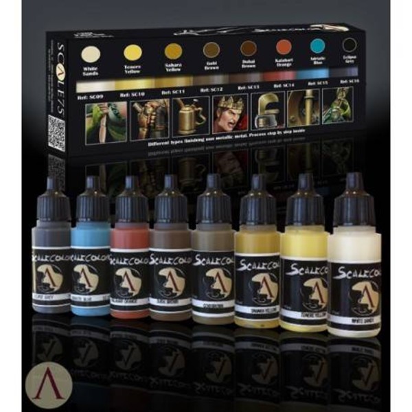 NMM Gold and Copper Paint Set