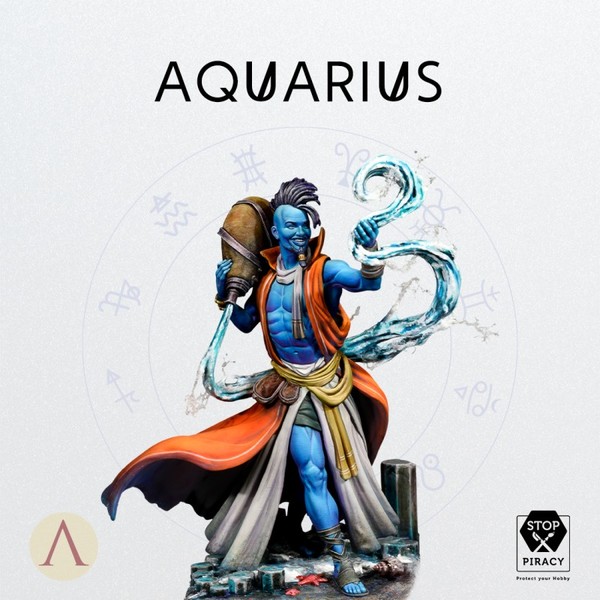 Figurka Zodiak Aquarius 75 mm