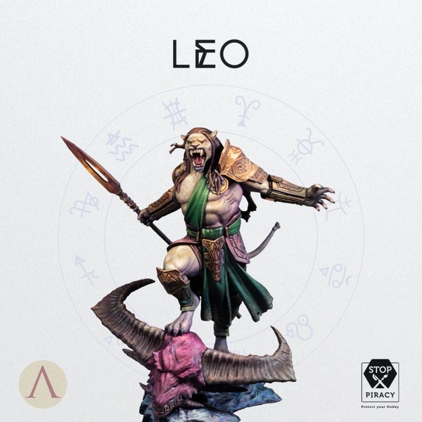 Figurka Zodiak Leo 75 mm