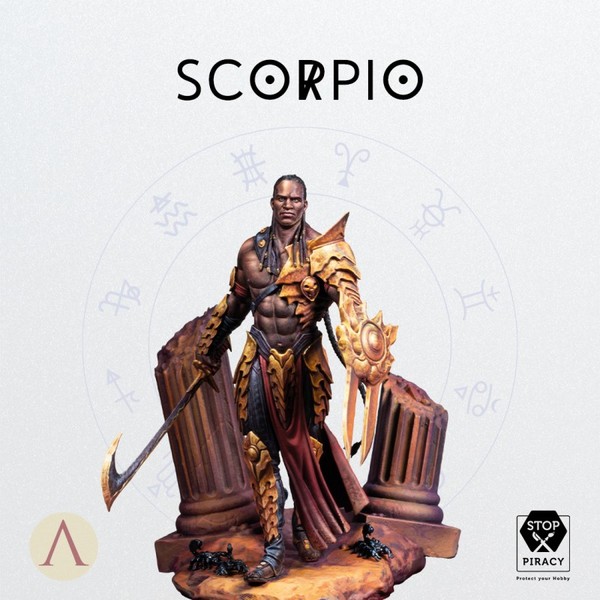 Figurka Zodiak Scorpio 35 mm