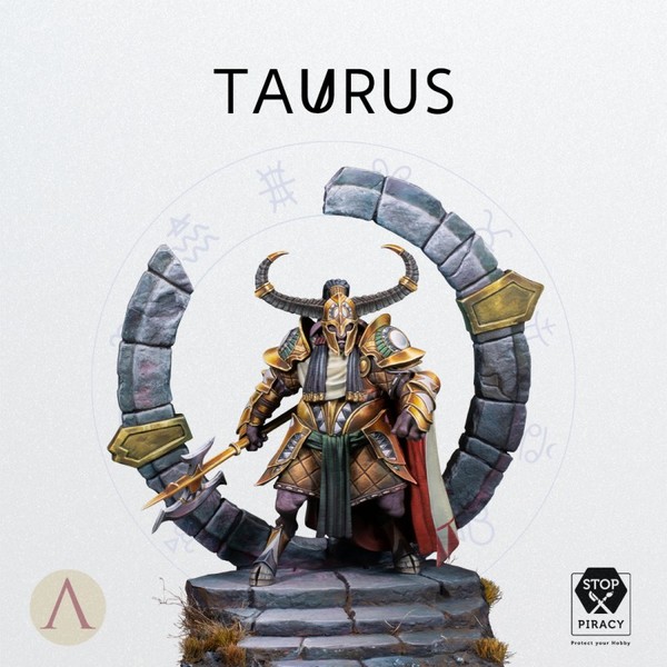 Figurka Zodiak Taurus 35 mm
