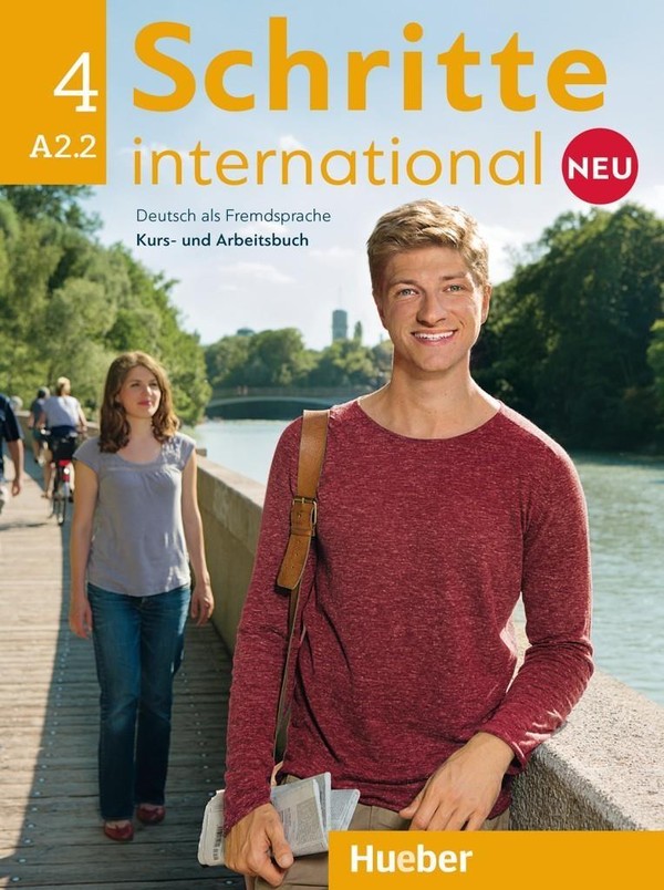 Schritte international Neu 4. Kursbuch Podręcznik + Arbeitbuch Zeszyt ćwiczeń + CD (niemiecka wersja językowa)
