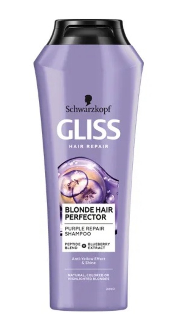 Gliss Hair Repair Purple Szampon do włosów blond i rozjaśnionych
