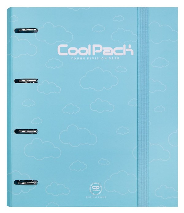 Segregator a4 4r coolpack pastel z kartkami niebieski