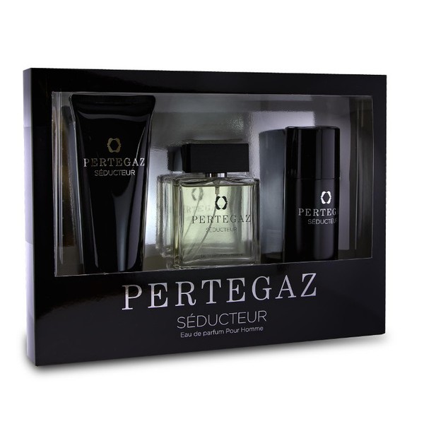 Pertegaz Seducteur Pour Homme+ Żel pod prysznic + Deo Roll-on