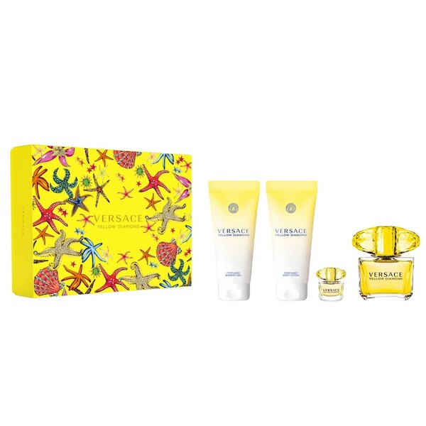 Yellow Diamond + Balsam perfumowany+ Miniatura+ Żel