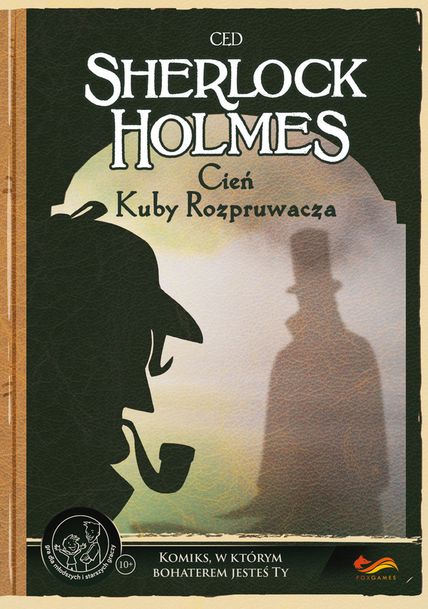 Sherlock holmes Cień Kuby Rozpruwacza Komiks paragrafowy