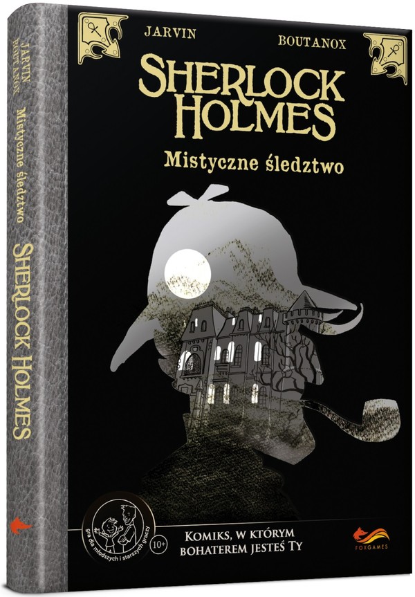 Sherlock Holmes Mistyczne śledztwo Komiks paragrafowy