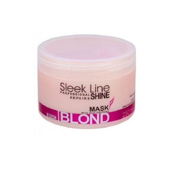 Sleek Line Blush Blond Maska do włosów blond z jedwabiem