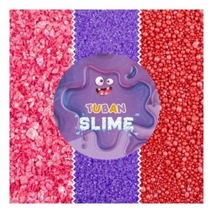 Slime brokat mineralny - 3 kolory 13,5g TUBAN