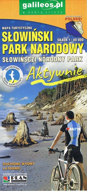 Słowiński Park Narodowy 1: 40 000 mapa 2024