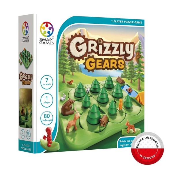 Smart Games Grizzly Gears (wydanie angielskie)