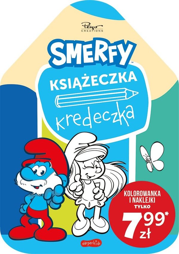 Smerfy Książeczka kredeczka