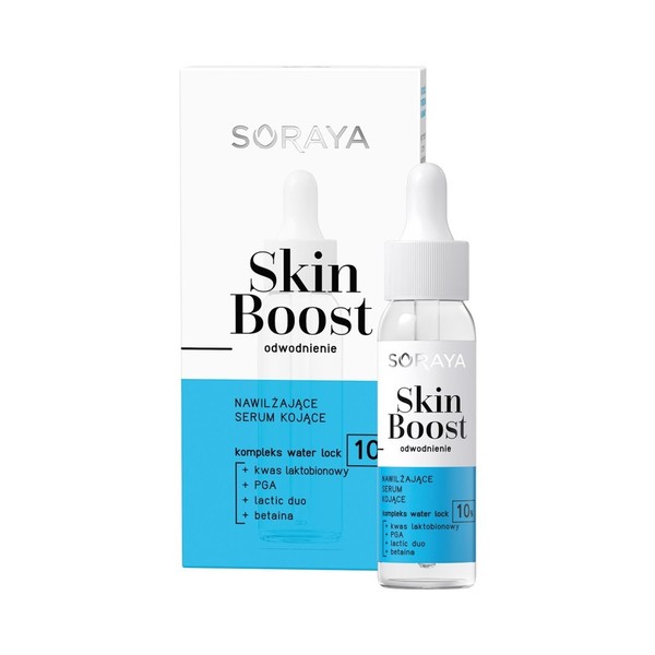 Skin Boost Odwodnienie Nawilżające serum kojące