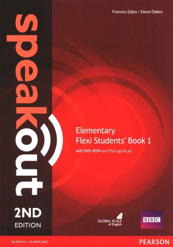 Speakout 2ed Elementary Flexi Student`s Book 1 Podręcznik + DVD + MyEngLab