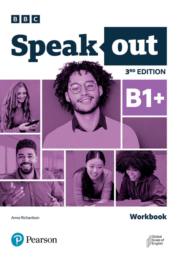 Speakout 3rd Edition B1+. Workbook with key. Pearson