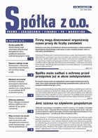 Spóła z o.o. Prawo zarządzanie finanse PR marekting wrzesień 2013 nr 95 - pdf