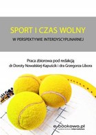 Sport i czas wolny w perspektywie interdyscyplinarnej - pdf