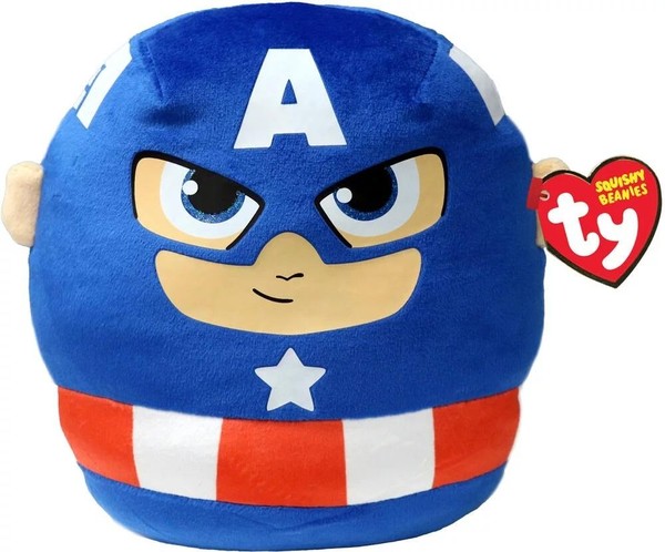 Squishy Beanies Marvel Kapitan Ameryka 22 cm
