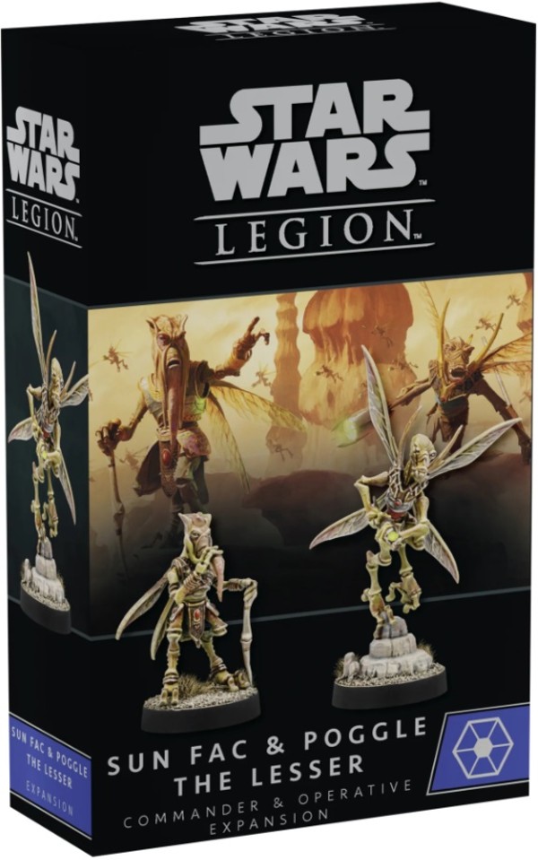 Gra Star Wars Legion: Sun Fac and Poggle the Lesser - Commander and Operative Expansion (wersja angielska)