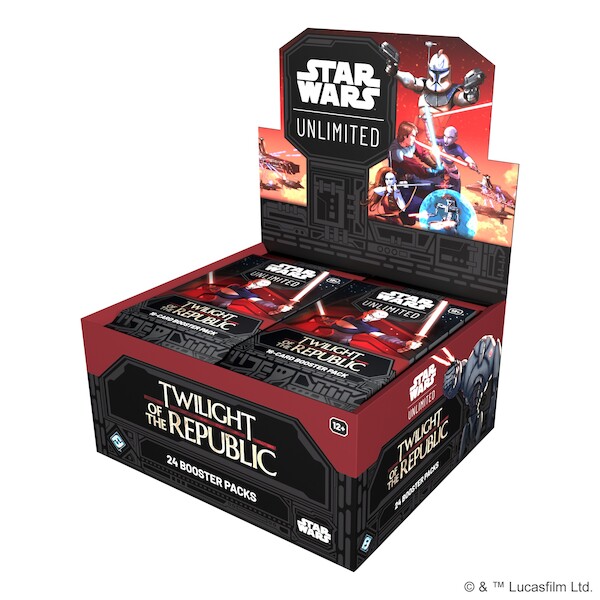 Gra Star Wars: Unlimited - Twilight of the Republic - Booster Box (wersja angielska)