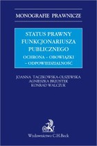 Status prawny funkcjonariusza publicznego - pdf Ochrona, obowiązki, odpowiedzialność