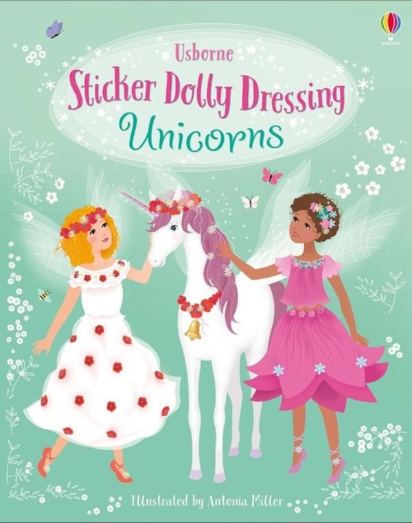 Sticker Dolly Dressing Unicorns