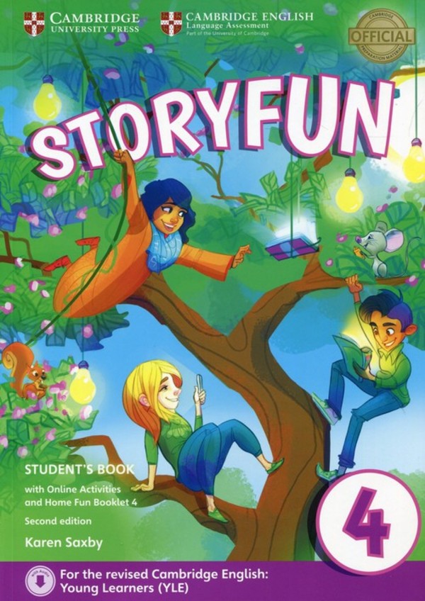 Storyfun for Movers 4. Student`s Book Podręcznik + Online Activities + Home Fun Booklet 4