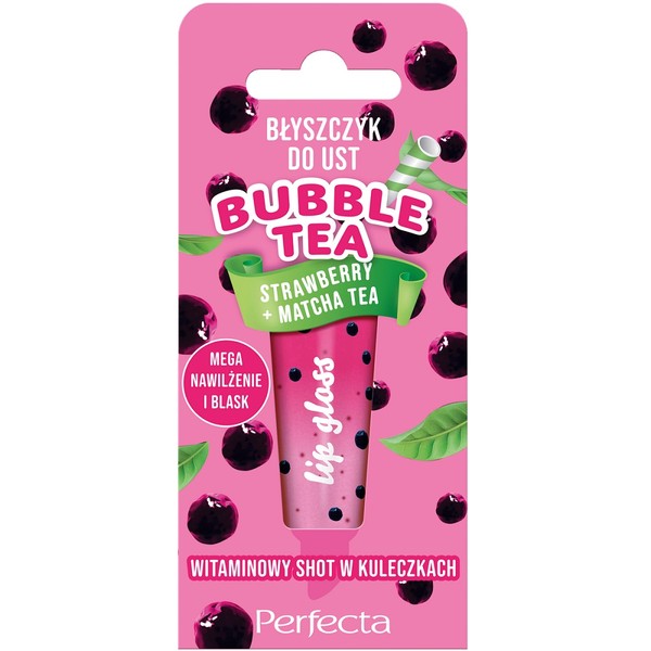 Strawberry + Matcha Bubble Tea Błyszczyk do ust