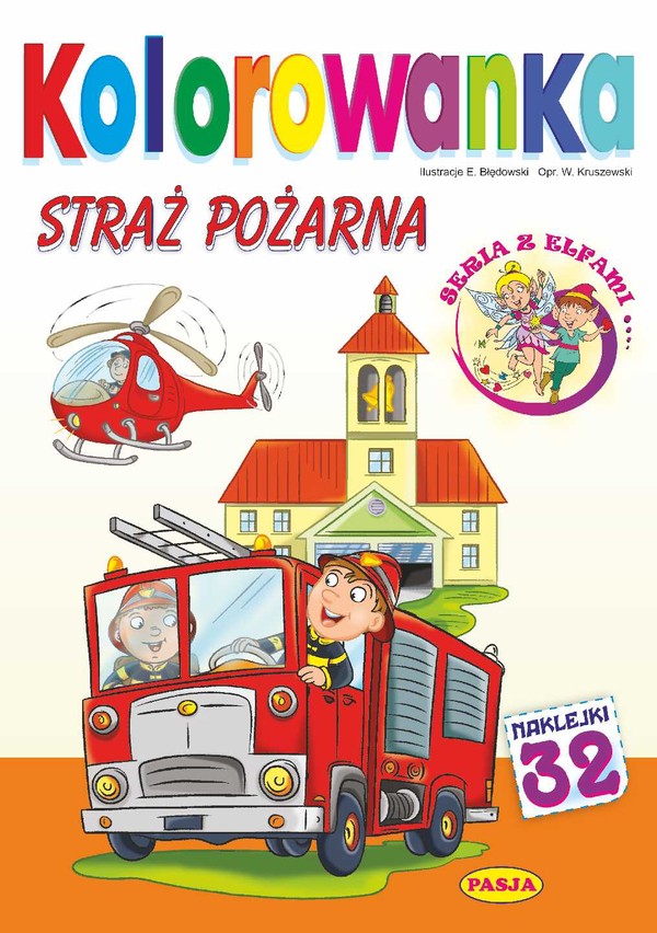 Straż pożarna Kolorowanka