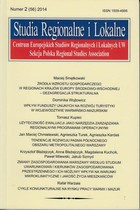 Studia Regionalne i Lokalne - pdf nr 2(56)/2014