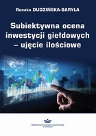 Subiektywna ocena inwestycji giełdowych - pdf ujęcie ilościowe