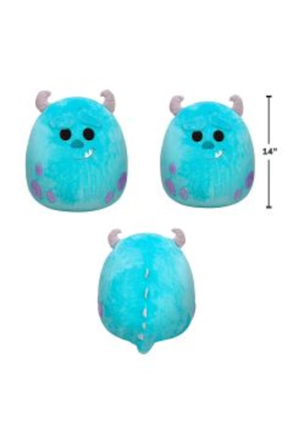 Sulley. Squishmallows. Disney. Wersja B, pluszak, 35 cm