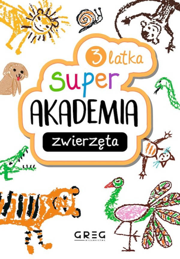 Zwierzęta Super akademia 3 latka