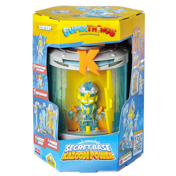 Figurka SuperThings Secret Base Kazoom Power