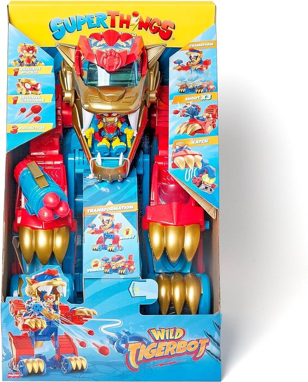 Figurka SuperThings Wild Tigerbot