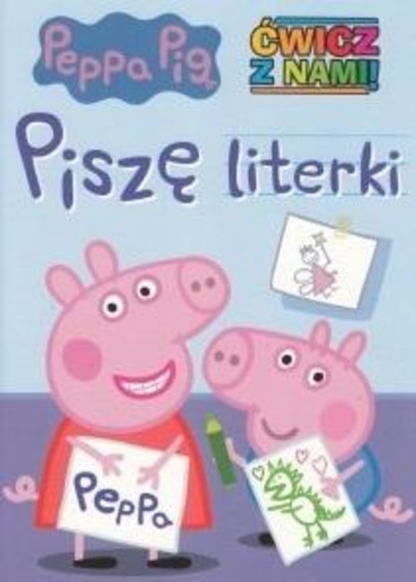 Świnka Peppa Ćwicz z nami Piszę literki