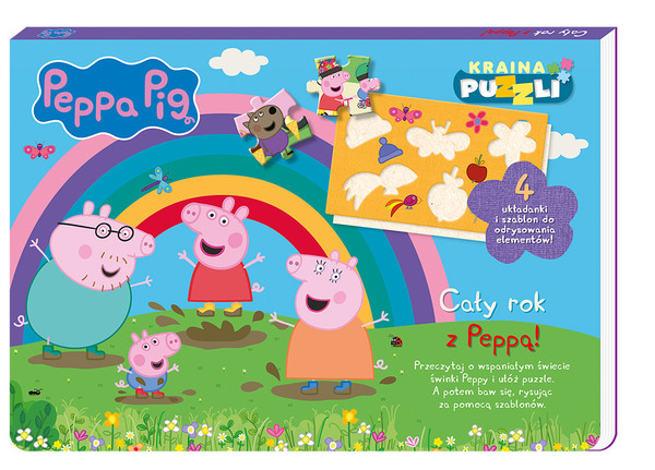 Świnka Peppa Kraina puzzli Cały rok z Peppą!