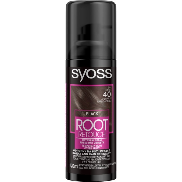 Root Retoucher Czarny Spray do maskowania odrostów