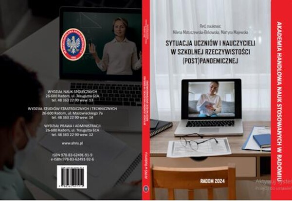 Sytuacja uczniów i nauczycieli w szkolnej rzeczywistości(post)pandemicznej. - pdf