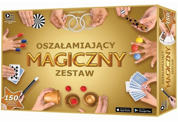 Hanky Panky Oszałamiający magiczny zestaw Złota kolekcja