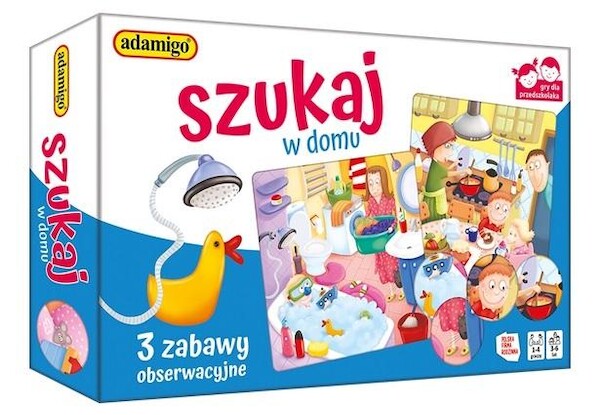 Gra Szukaj w domu - zestaw edukacyjny