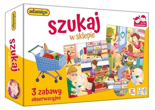 Gra Szukaj w sklepie - zestaw edukacyjny